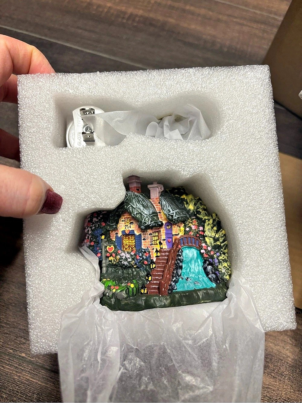 Bradford Exchange Thomas Kinkade Art-Inspired Seasonal Spring Projector